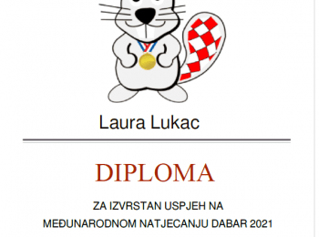 Osnovna škola dr. Jure TurićaZlatna diploma