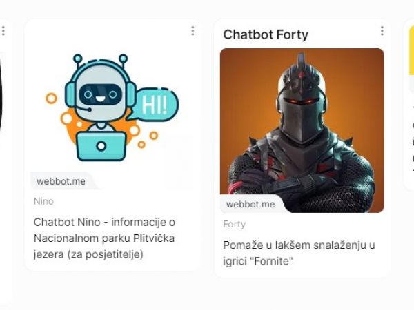 Projekt „STEMwave – Škola Budućnosti“; Putovanje u svijet umjetne inteligencije – izrada chatbot-ova