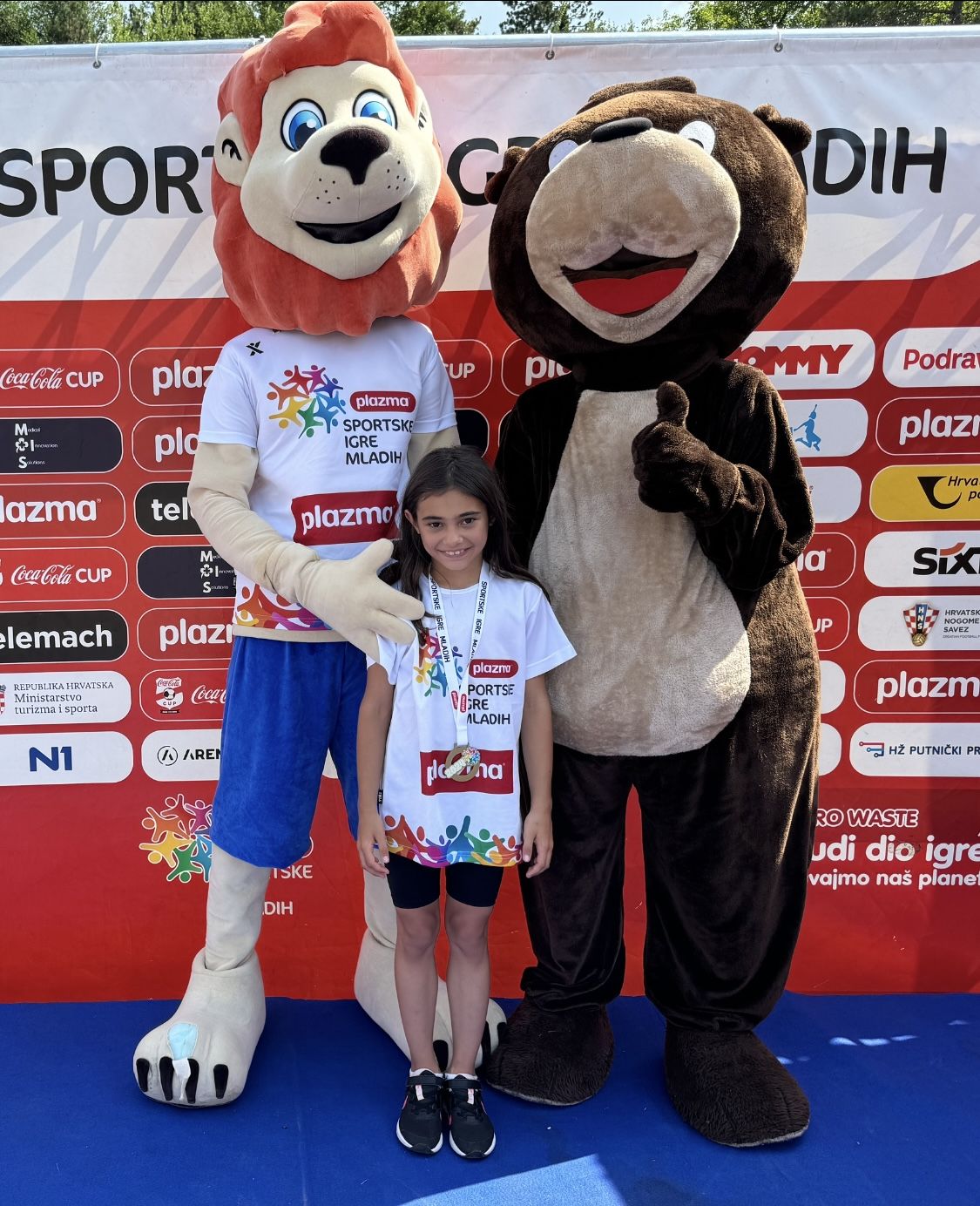 Učenica Sara Žarak prvakinja Hrvatske u atletici na državnoj završnici Sportskih igara mladih u Rijeci