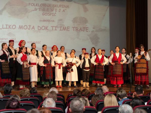 FS Degenija sudjelovala na 6. Smotri dječjeg izvornog folklora u Otočcu 