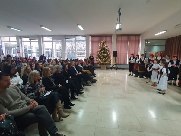 Božićna priredba na kraju prvog obrazovnog razdoblja